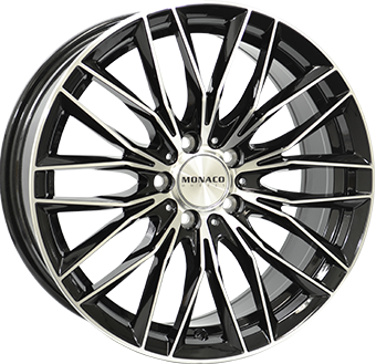 8,0X18 MONACO WHEELS GP2 5/120 ET30 CH72,6